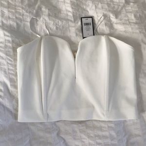 Dynamite Bustier crop top